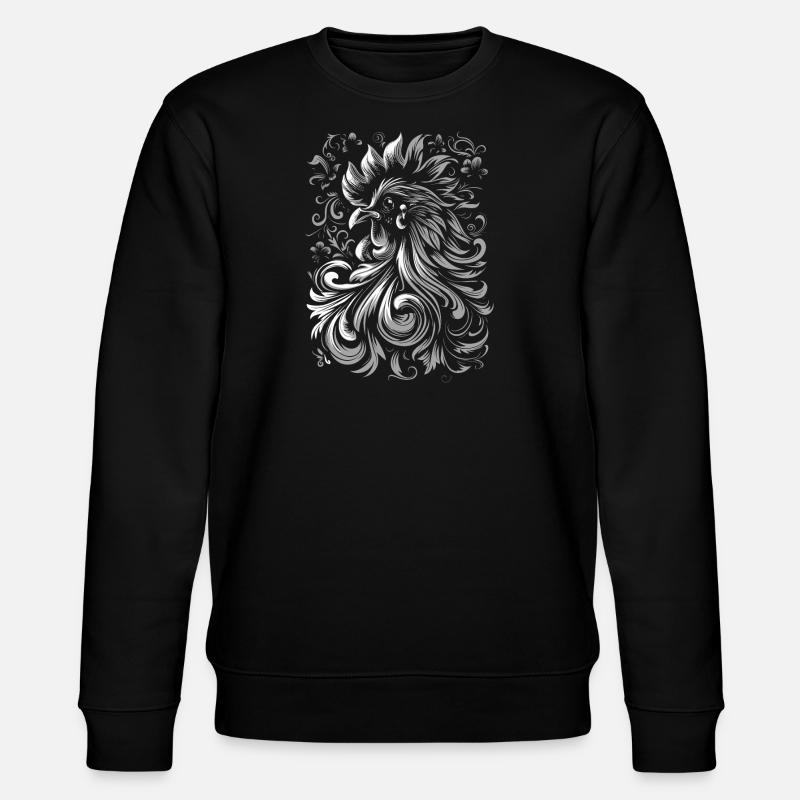 Art du poulet - Sweat bio CHANGER Stanley/Stella Unisexe - noir