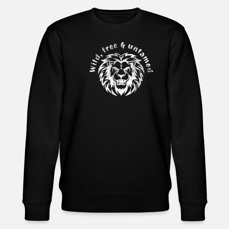Sauvage, libre et sauvage - Sweat bio CHANGER Stanley/Stella Unisexe - noir