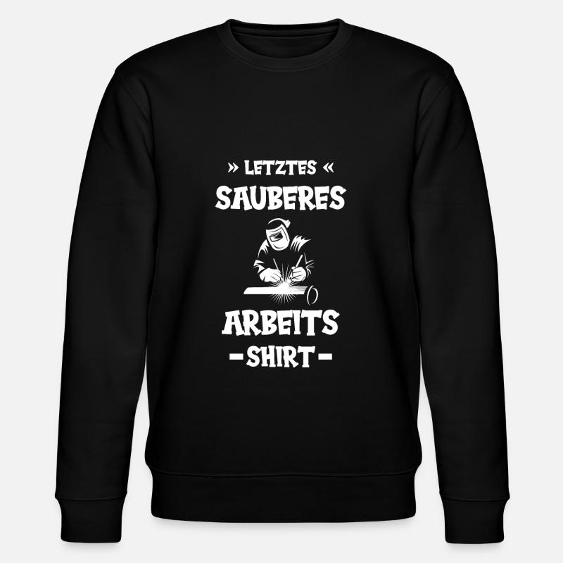 Schweißer Schweißen Beruf Schweisser - Stanley/Stella Unisex Bio-Sweatshirt CHANGER - Schwarz