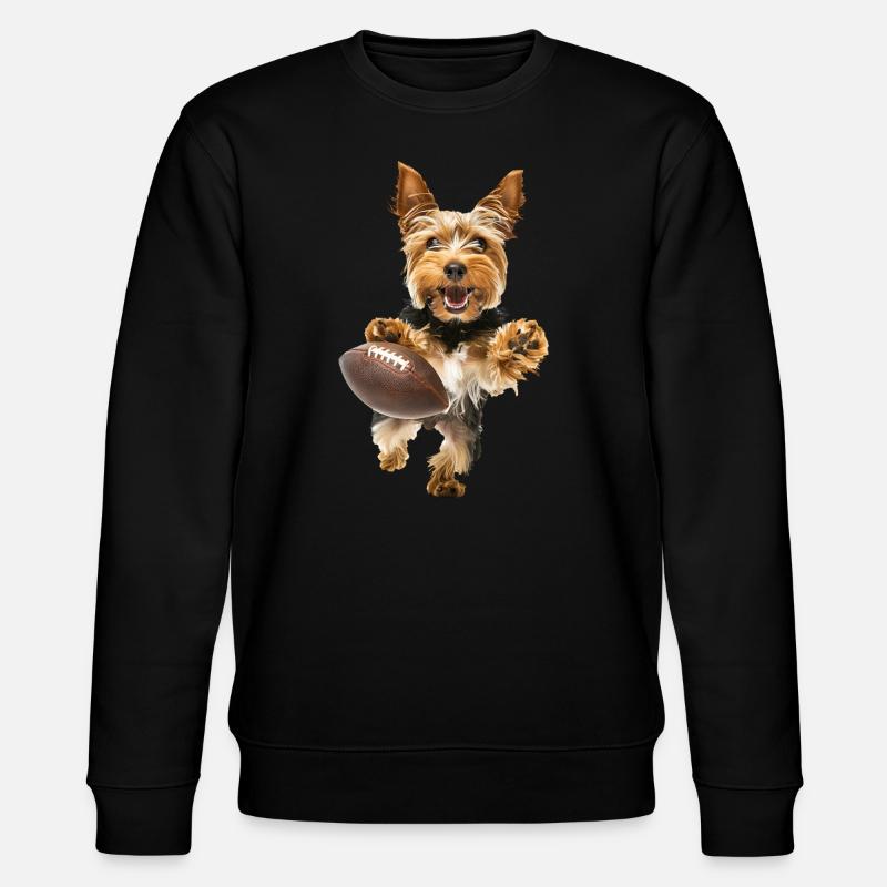 Yorkshire Terrier - Stanley/Stella CHANGER Unisex Organic Sweatshirt - black