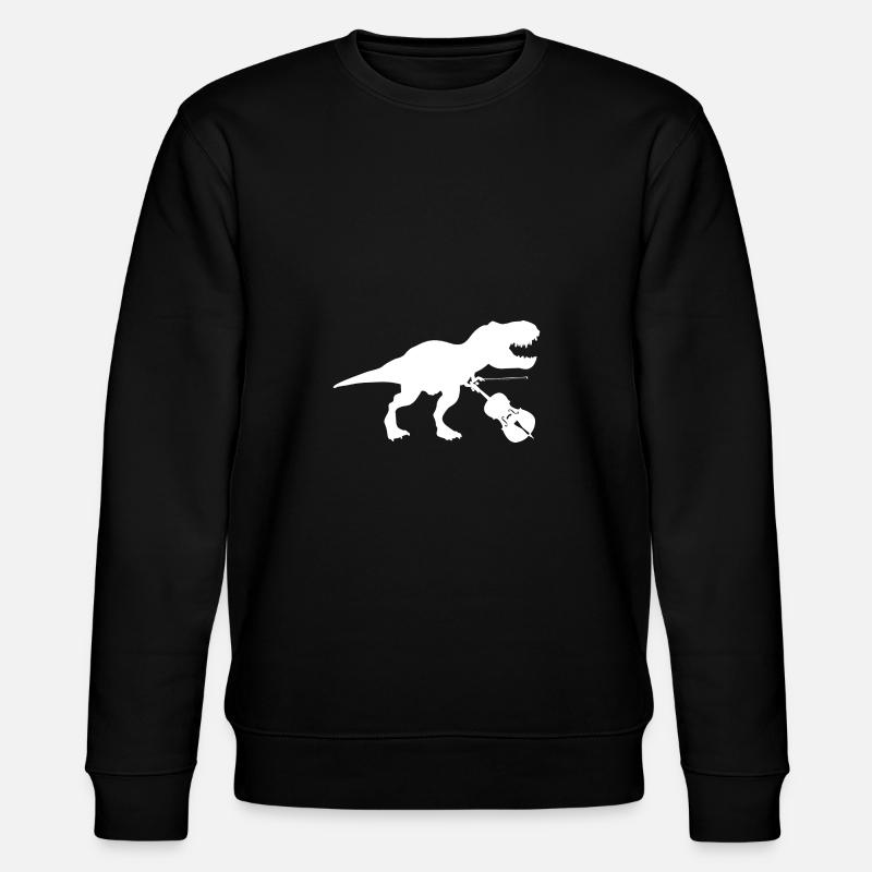 Cellosaurus Violoncelle Violoncelliste Dinosaur Rex Musique - Sweat bio CHANGER Stanley/Stella Unisexe - noir