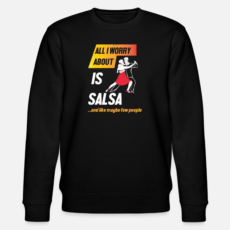 Salsa Dancer Dancer - Stanley/Stella CHANGER Unisex Organic Sweatshirt - black