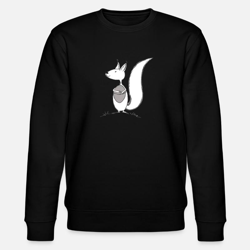 Das Leben ist ein Hit! - Stanley/Stella Unisex Bio-Sweatshirt CHANGER  - Schwarz