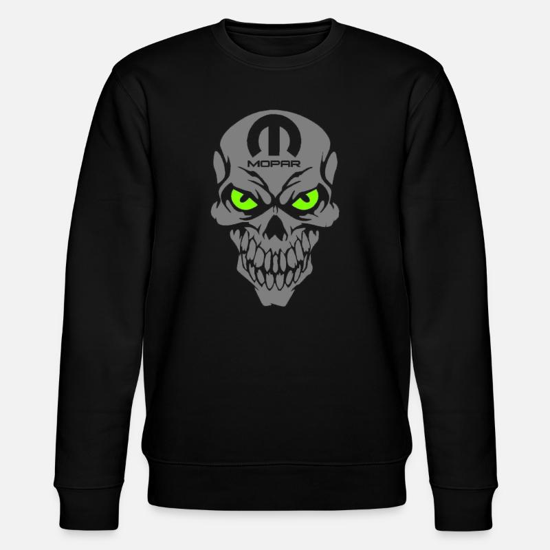 Mopar Skull - Stanley/Stella Unisex Bio-Sweatshirt CHANGER - Schwarz