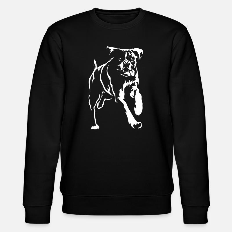 Boxer "Black Edition" - Stanley/Stella Unisex Bio-Sweatshirt CHANGER  - Schwarz