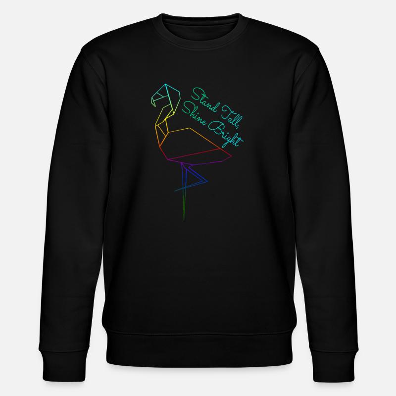 Stand Tall, Shine Bright - Stanley/Stella Unisex Bio-Sweatshirt CHANGER  - Schwarz