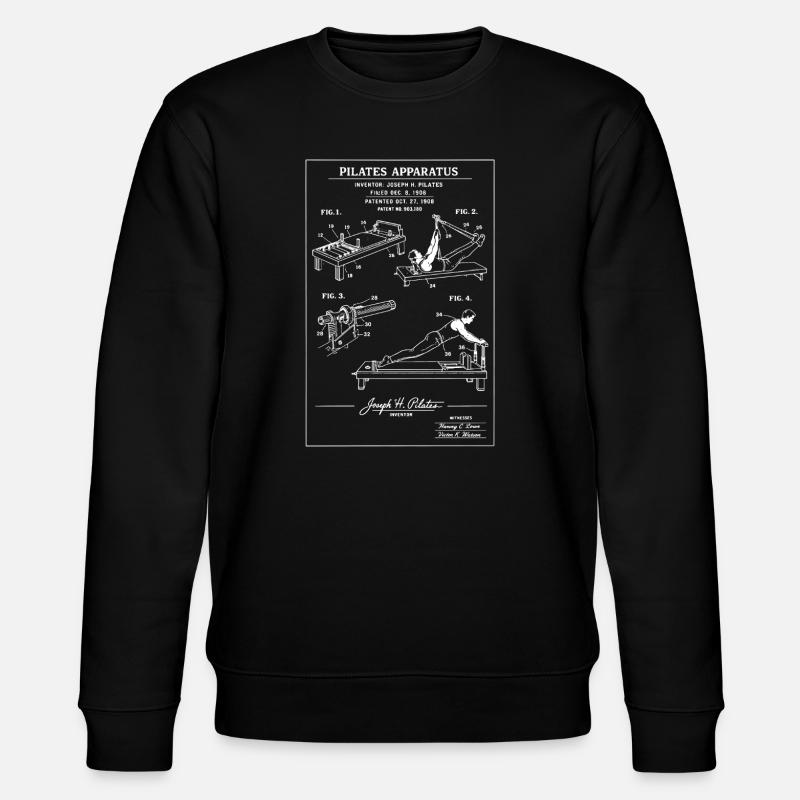 Plan d’Aménagement Pilates - Sweat bio CHANGER Stanley/Stella Unisexe - noir