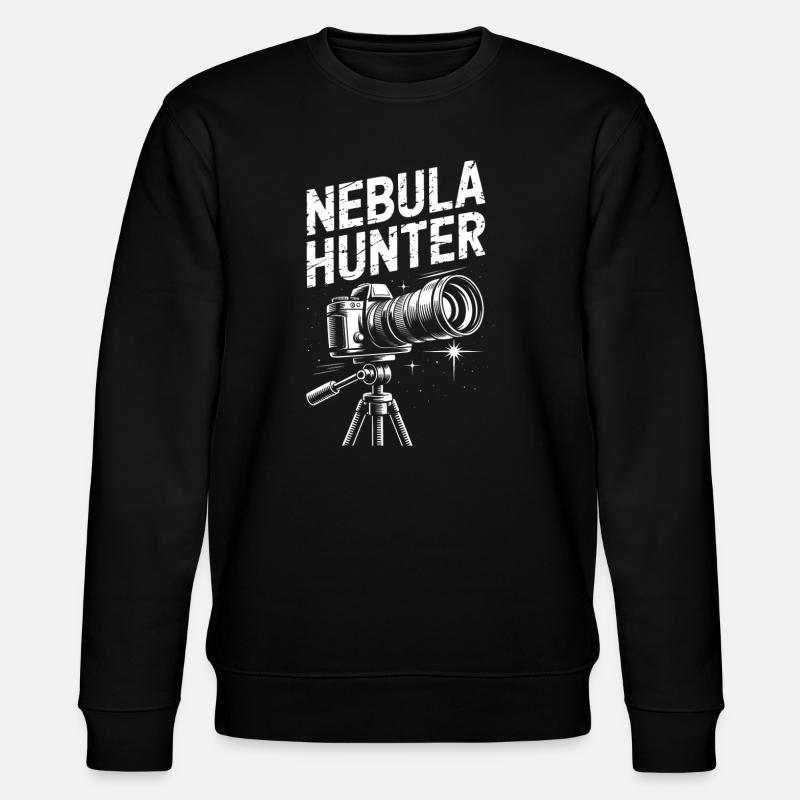 Nebula Hunter Telescope - Stanley/Stella CHANGER Unisex Organic Sweatshirt - black