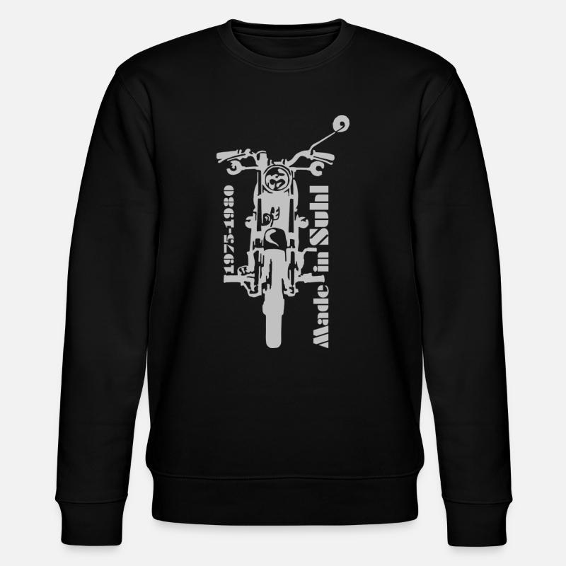 Simson S50 Front - Stanley/Stella Unisex Bio-Sweatshirt CHANGER  - Schwarz