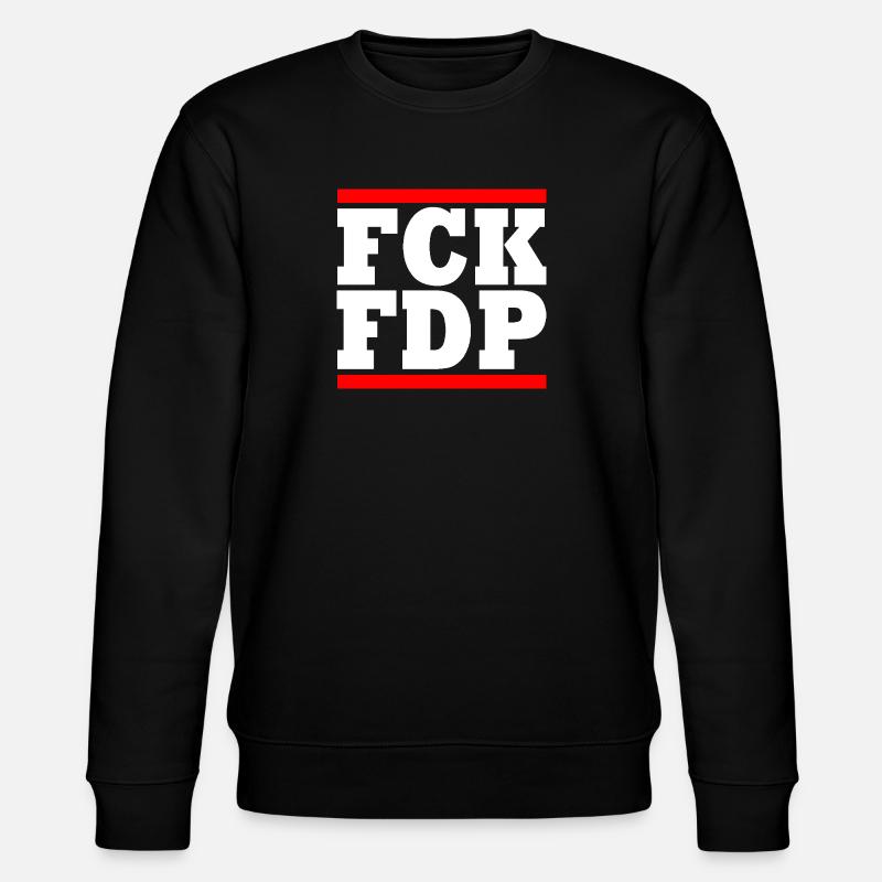 Fck fdp - Stanley/Stella Unisex Bio-Sweatshirt CHANGER  - Schwarz