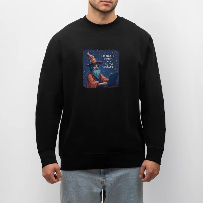 I'm Not a Coder I'm a Digital Wizard Programmer Stanley/Stella CHANGER Unisex Organic Sweatshirt