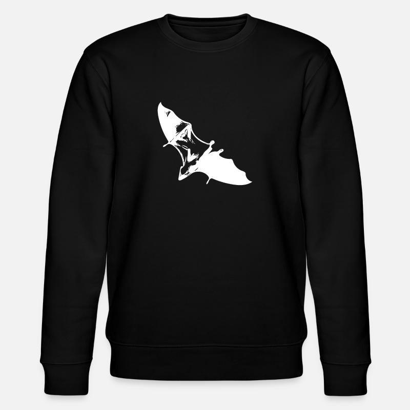 Renard volant planeur - Sweat bio CHANGER Stanley/Stella Unisexe - noir
