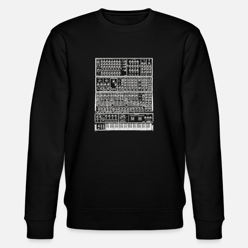 Modulares System synth - Stanley/Stella Unisex Bio-Sweatshirt CHANGER  - Schwarz