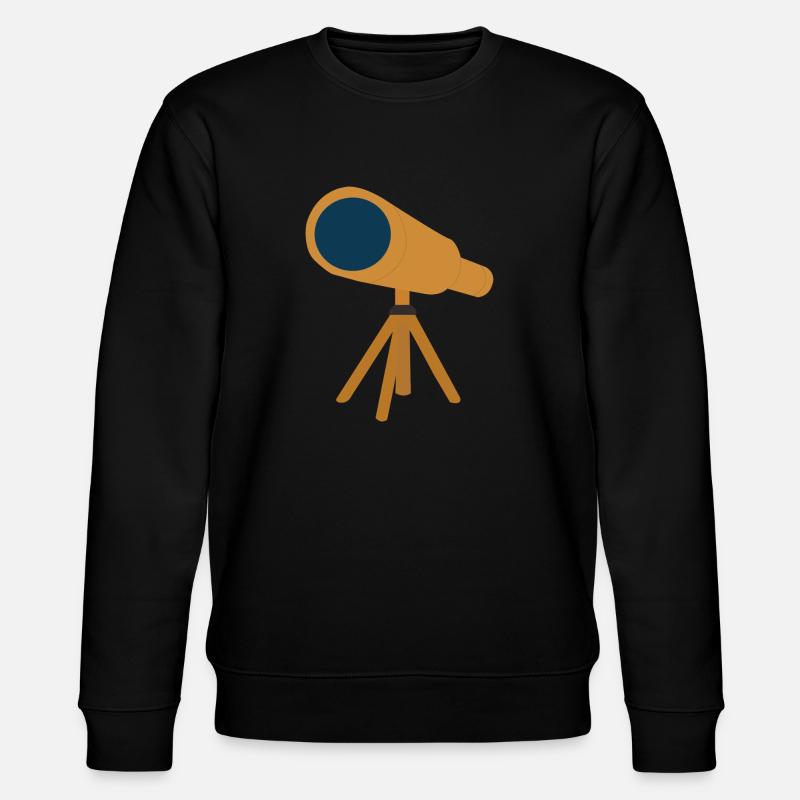 Teleskop - Stanley/Stella Unisex Bio-Sweatshirt CHANGER  - Schwarz