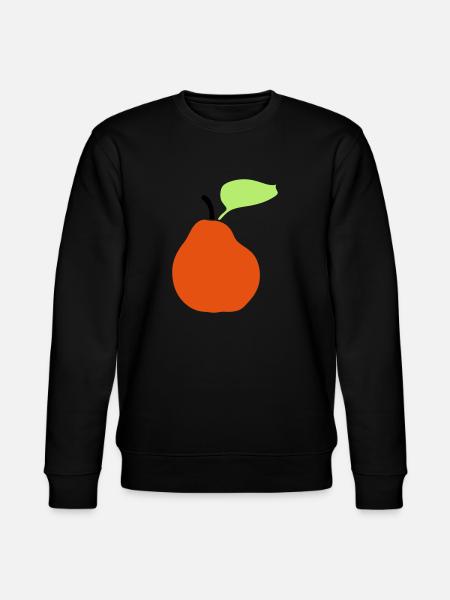 pear fruit - Stanley/Stella CHANGER Unisex Organic Sweatshirt - black