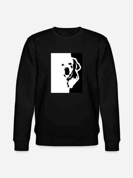 Hund Dog - Stanley/Stella CHANGER Unisex Organic Sweatshirt - black
