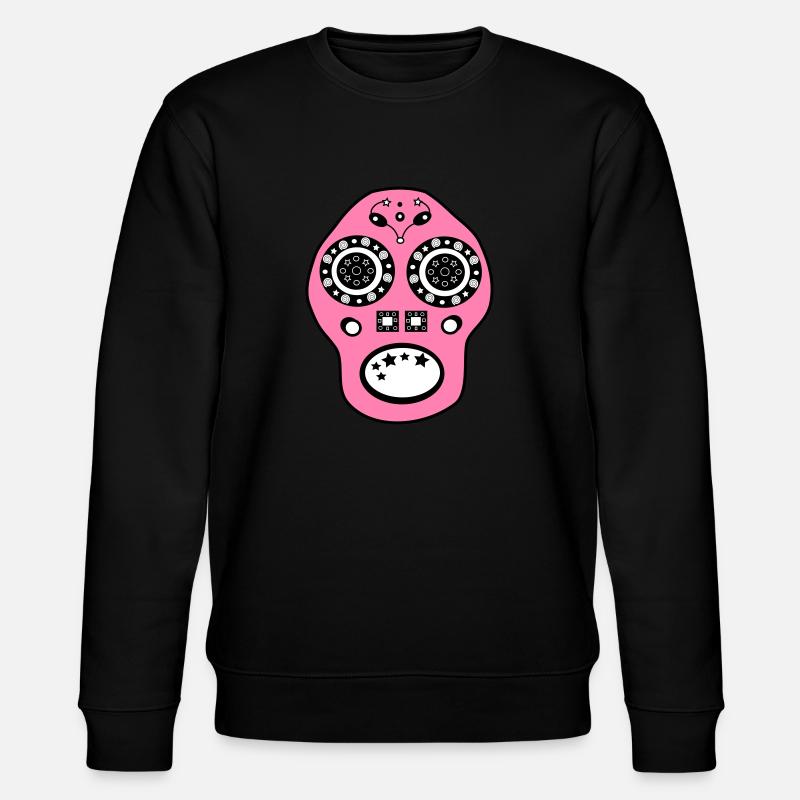 Skull - Stanley/Stella Unisex Bio-Sweatshirt CHANGER  - Schwarz