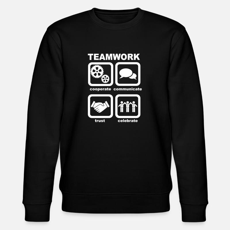 Travail d’Équipe - Sweat bio CHANGER Stanley/Stella Unisexe - noir