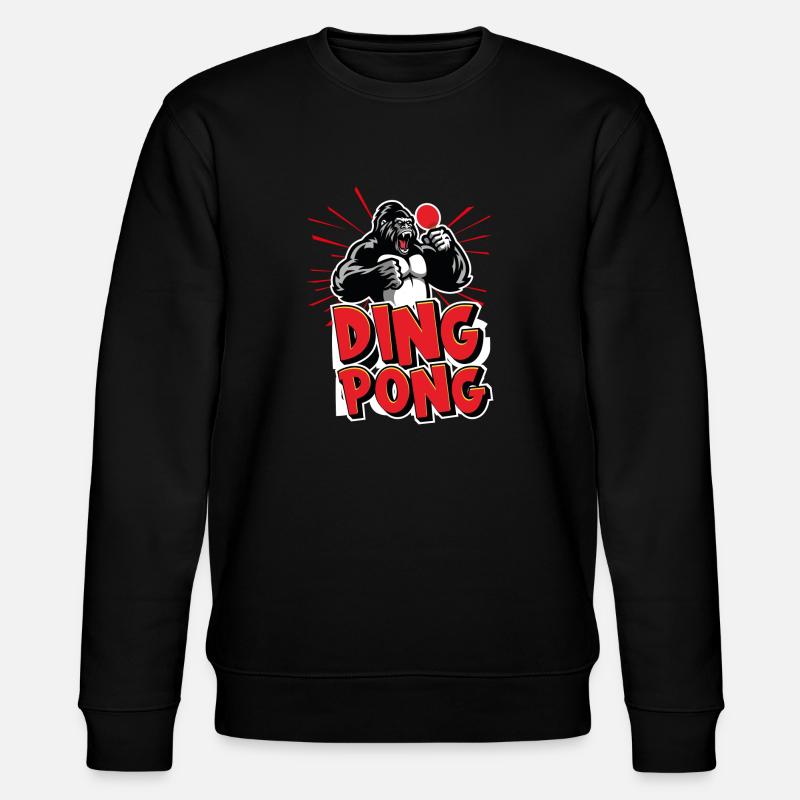 Ding pong - Sweat bio CHANGER Stanley/Stella Unisexe - noir