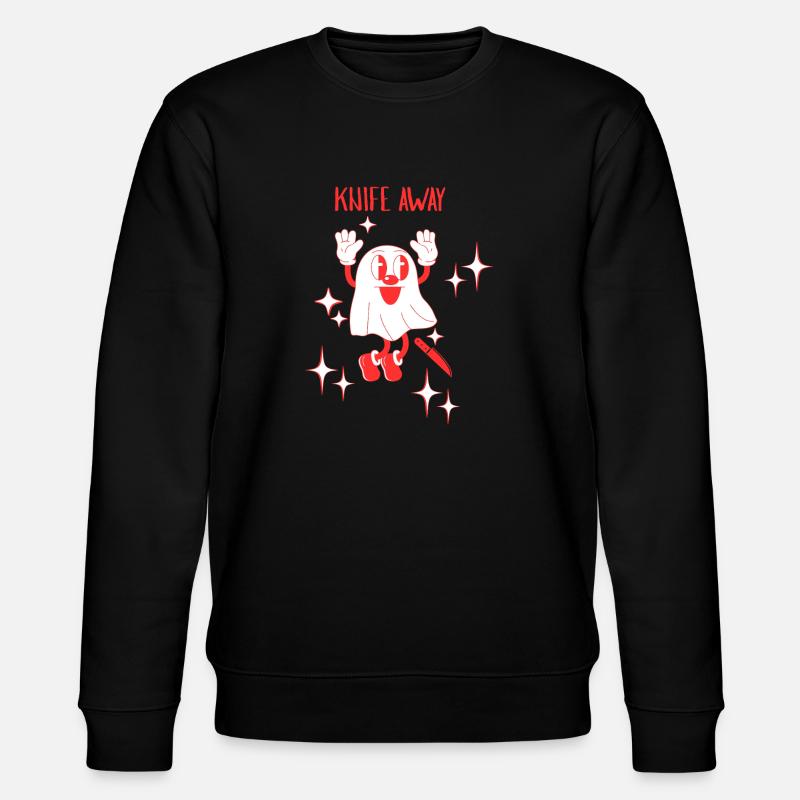 Ghost - Stanley/Stella Unisex Bio-Sweatshirt CHANGER  - Schwarz