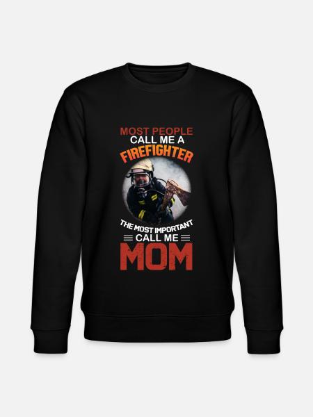 Fire Fighter I Firefighter - Stanley/Stella CHANGER Unisex Organic Sweatshirt - black
