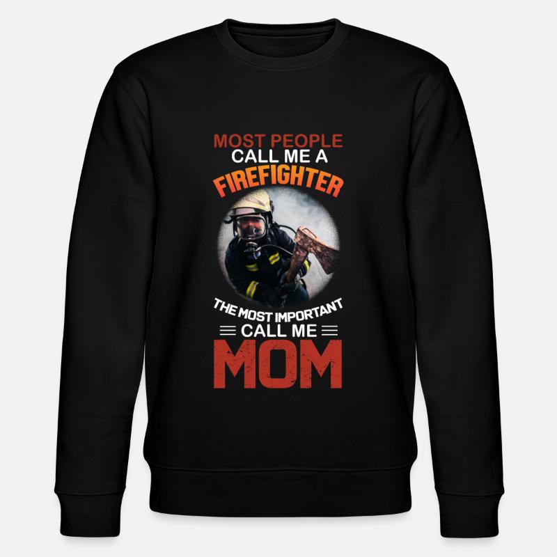 Fire Fighter I Firefighter - Stanley/Stella CHANGER Unisex Organic Sweatshirt - black