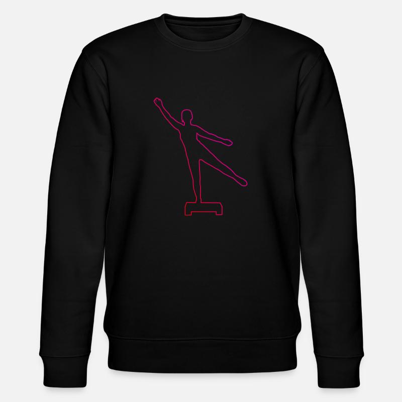 Aerobic Konditionstraining Krafttraining Aerobic - Stanley/Stella Unisex Bio-Sweatshirt CHANGER  - Schwarz