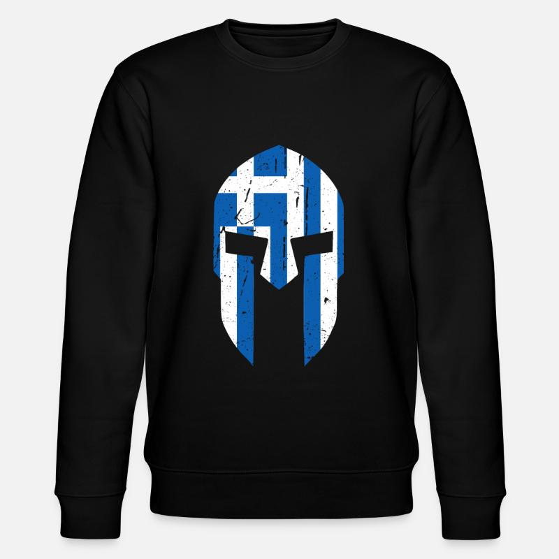 Grece Drapeau Hellas Spartiates Cadeau - Sweat bio CHANGER Stanley/Stella Unisexe - noir