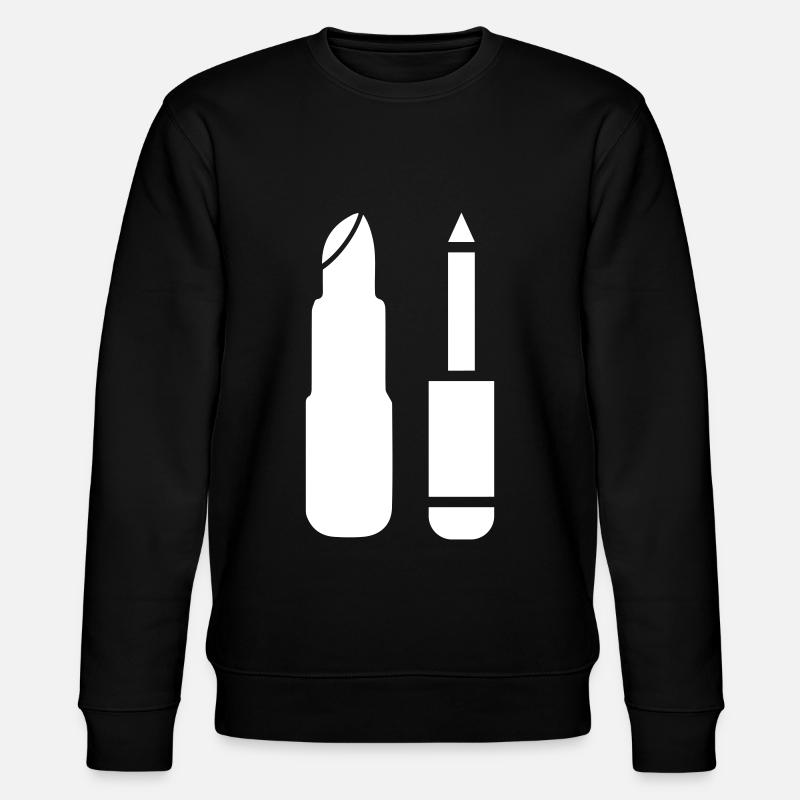 Make Up Kosmetik - Stanley/Stella Unisex Bio-Sweatshirt CHANGER  - Schwarz