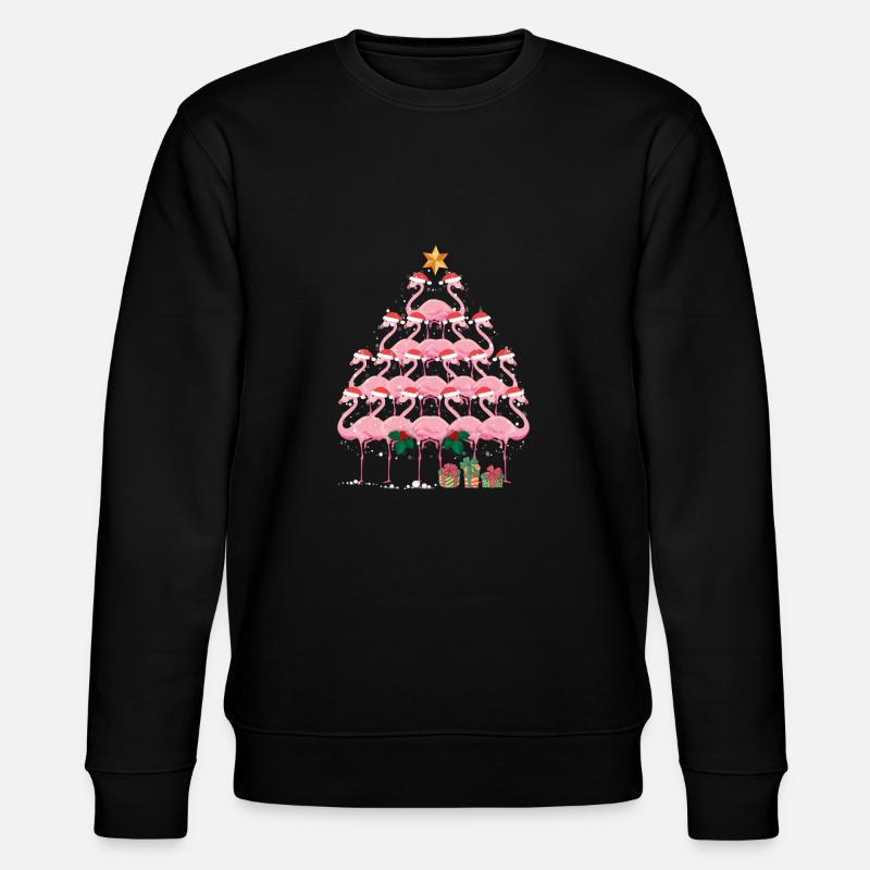 Flamant de Noël - Sweat bio CHANGER Stanley/Stella Unisexe - noir