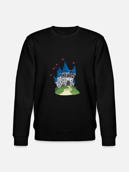 Zamek Ritterburg Ritter Burg - Ekologiczna bluza unisex Stanley/Stella CHANGER  - czarny