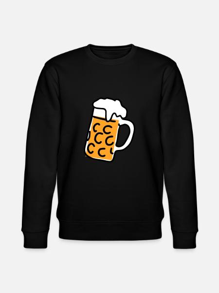 beer hump - Stanley/Stella CHANGER Unisex Organic Sweatshirt - black