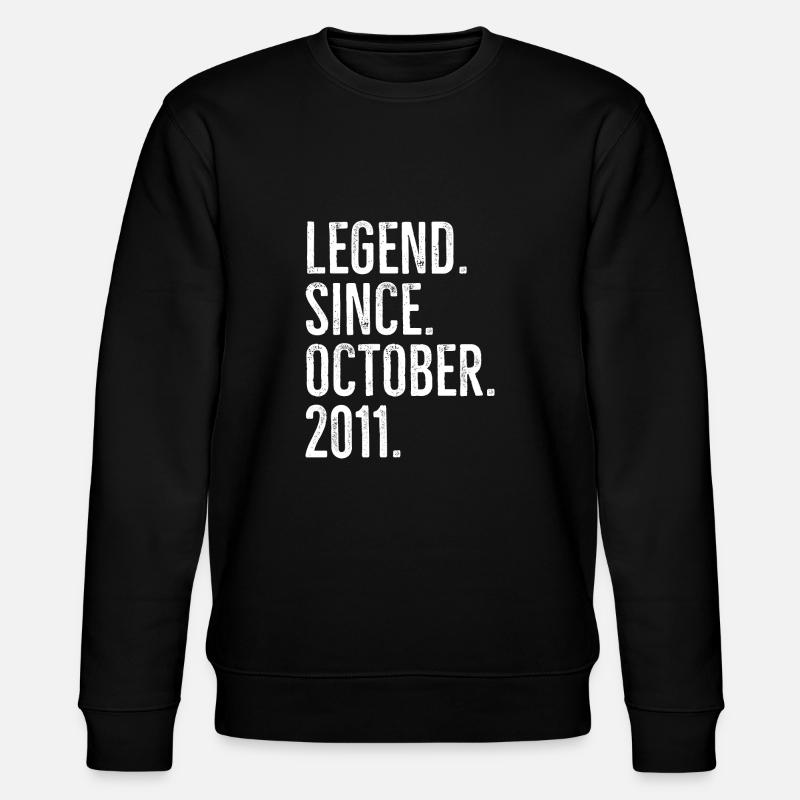 Légende depuis octobre 2011 - Sweat bio CHANGER Stanley/Stella Unisexe - noir