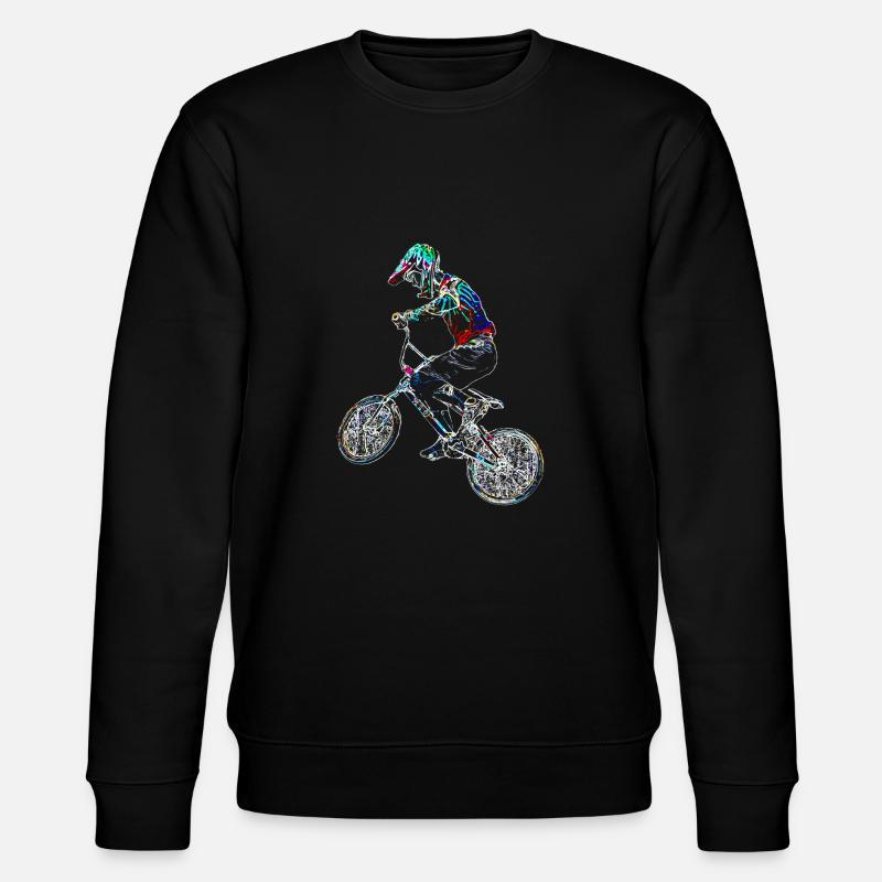 BMX - Stanley/Stella Unisex Bio-Sweatshirt CHANGER  - Schwarz