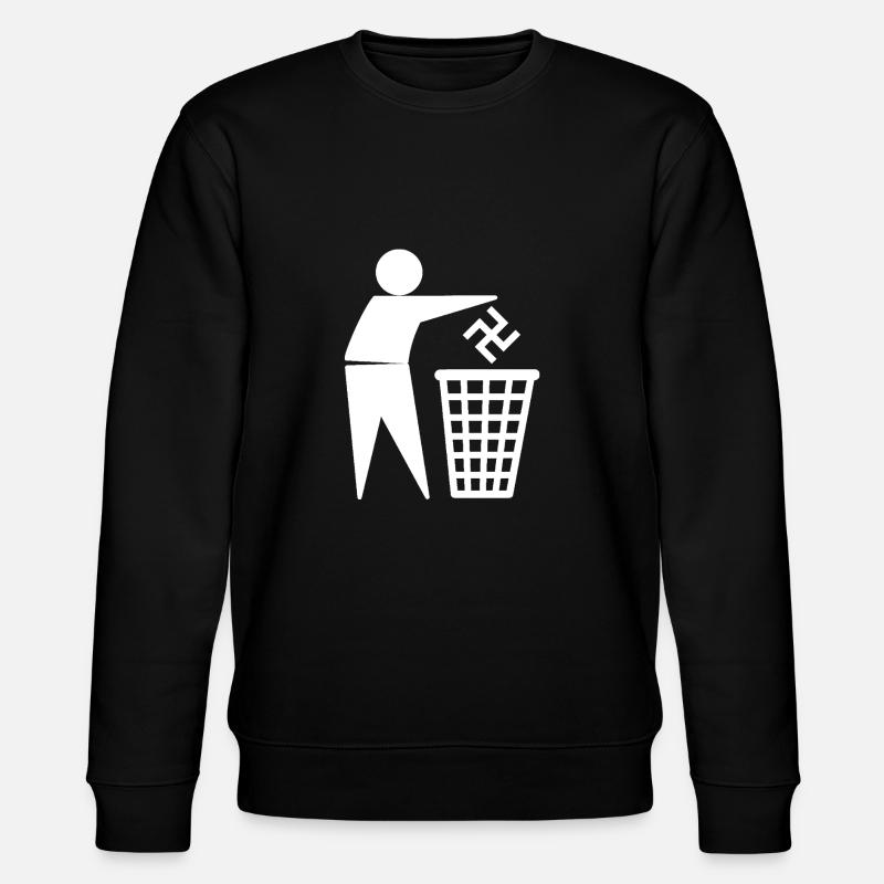 garbage - Stanley/Stella CHANGER Unisex Organic Sweatshirt - black