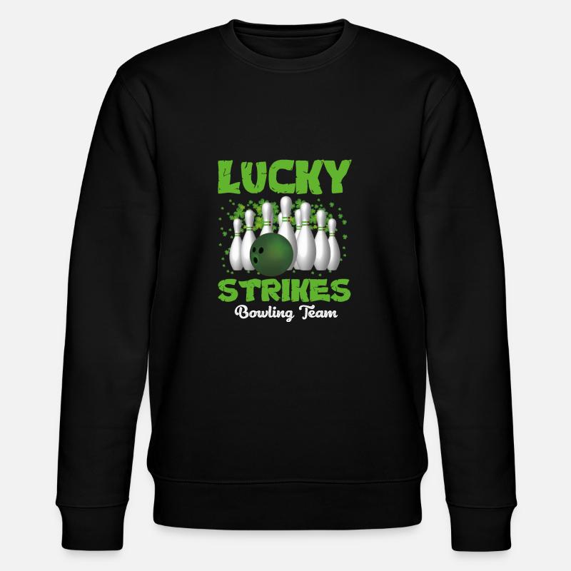 Lucky strikes bowling team - Sweat bio CHANGER Stanley/Stella Unisexe - noir