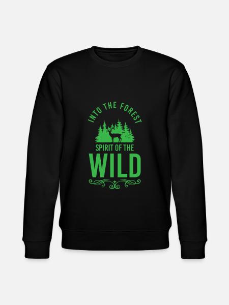 Nature Conservation Jäger Berg - Stanley/Stella CHANGER Unisex Organic Sweatshirt - black