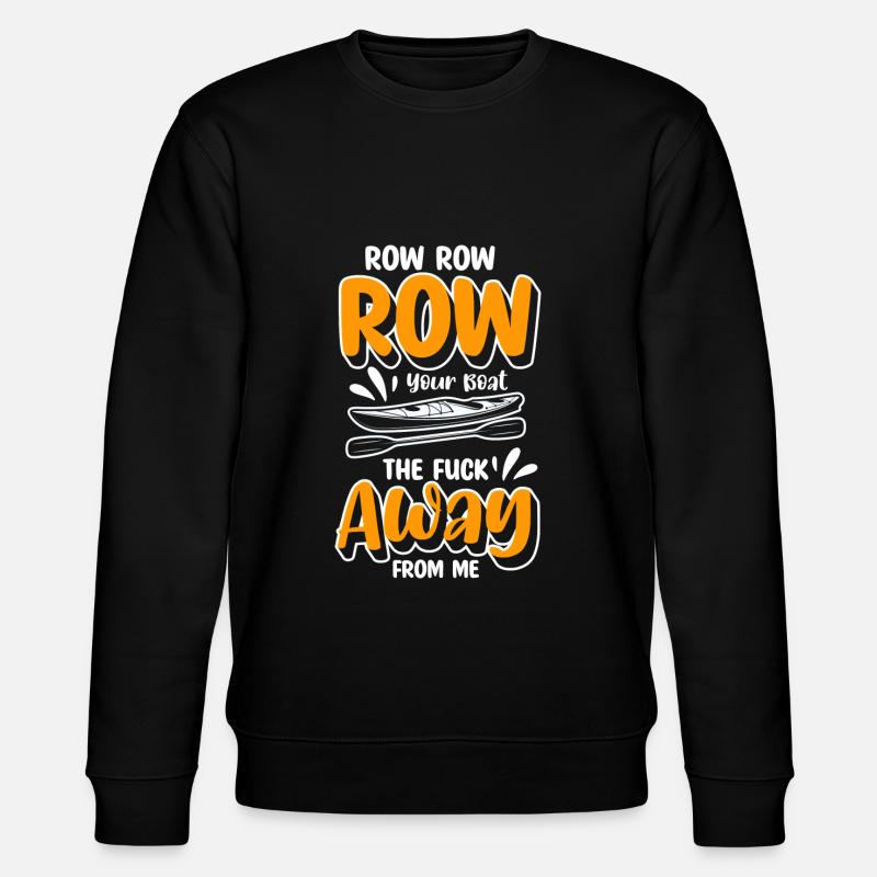 Rowing Rowing - Stanley/Stella CHANGER Unisex Organic Sweatshirt - black