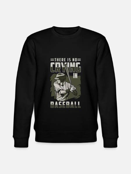 Baseball bat America Baseballer - Stanley/Stella CHANGER Unisex Organic Sweatshirt - black