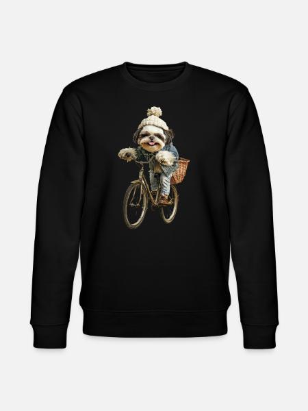 Shih Tzu - Stanley/Stella Unisex Bio-Sweatshirt CHANGER - Schwarz