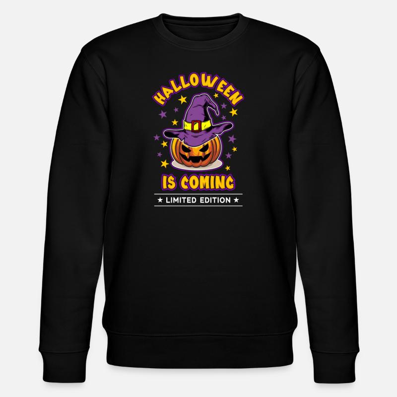 Halloween is coming - Stanley/Stella CHANGER Unisex Organic Sweatshirt - black