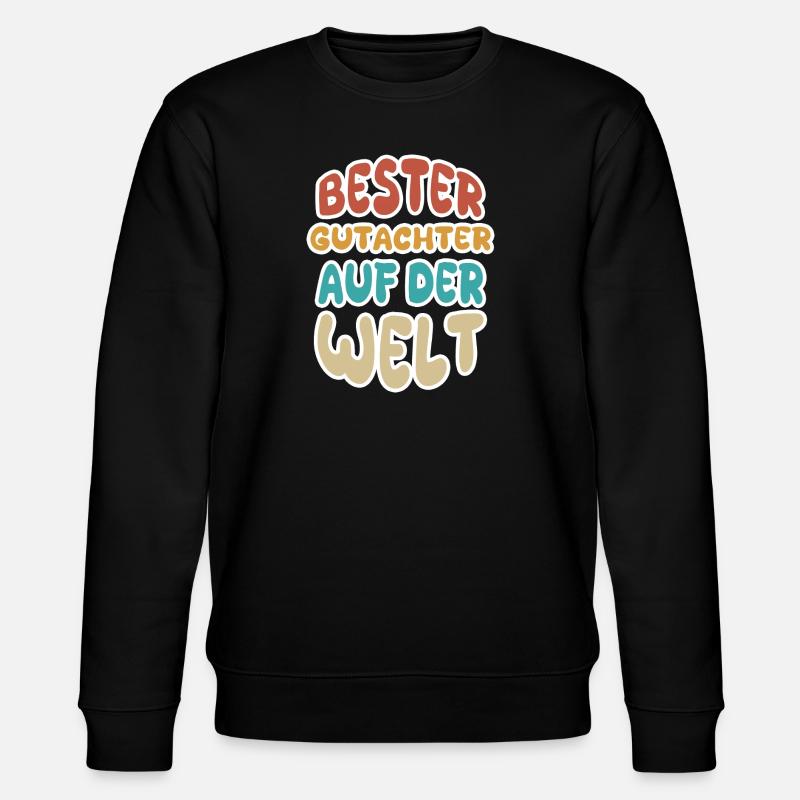 Berufung Gutachter - Stanley/Stella Unisex Bio-Sweatshirt CHANGER  - Schwarz
