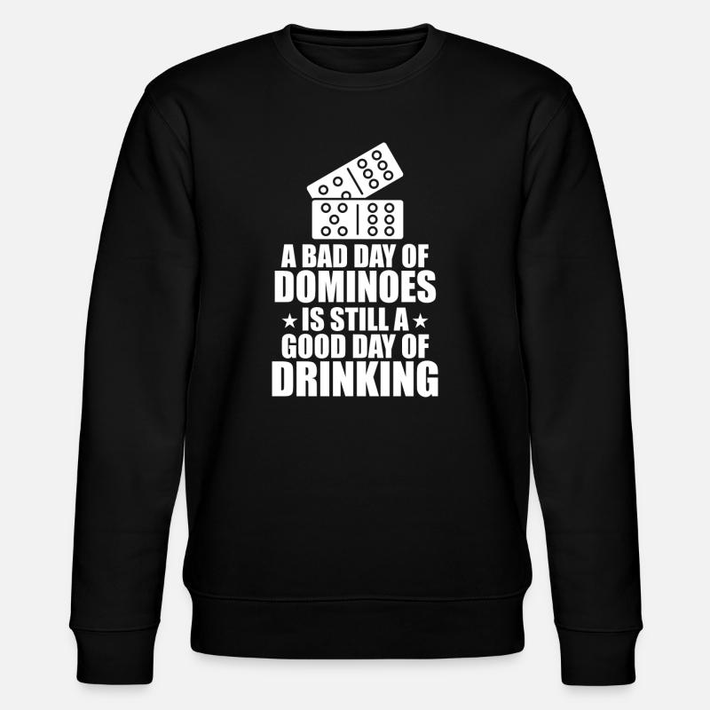 Conception de jeux Domino - Sweat bio CHANGER Stanley/Stella Unisexe - noir