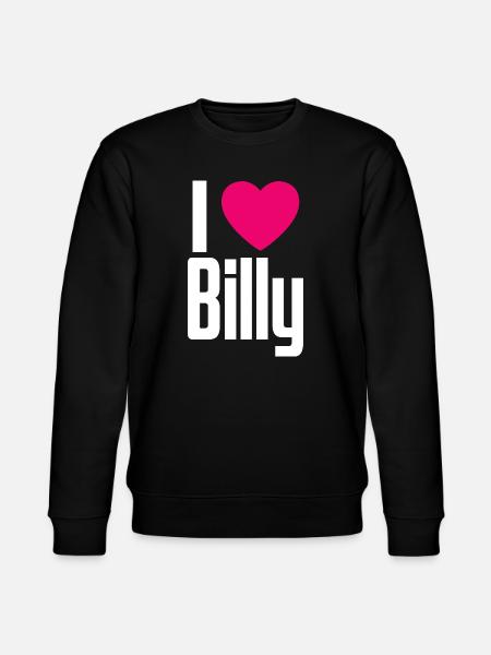 J’aime Billy Coeur Rose J’aime Billy - Sweat bio CHANGER Stanley/Stella Unisexe - noir