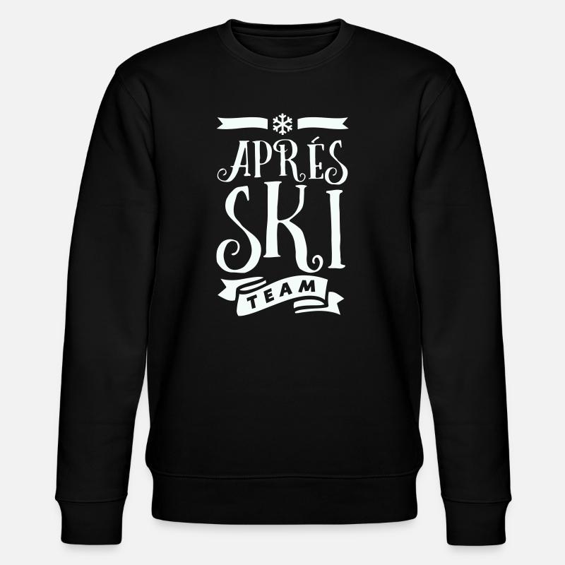Équipe Après Ski - Sweat bio CHANGER Stanley/Stella Unisexe - noir