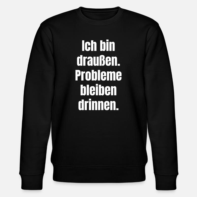 Outdoor Dicton Grand Format - Sweat bio CHANGER Stanley/Stella Unisexe - noir