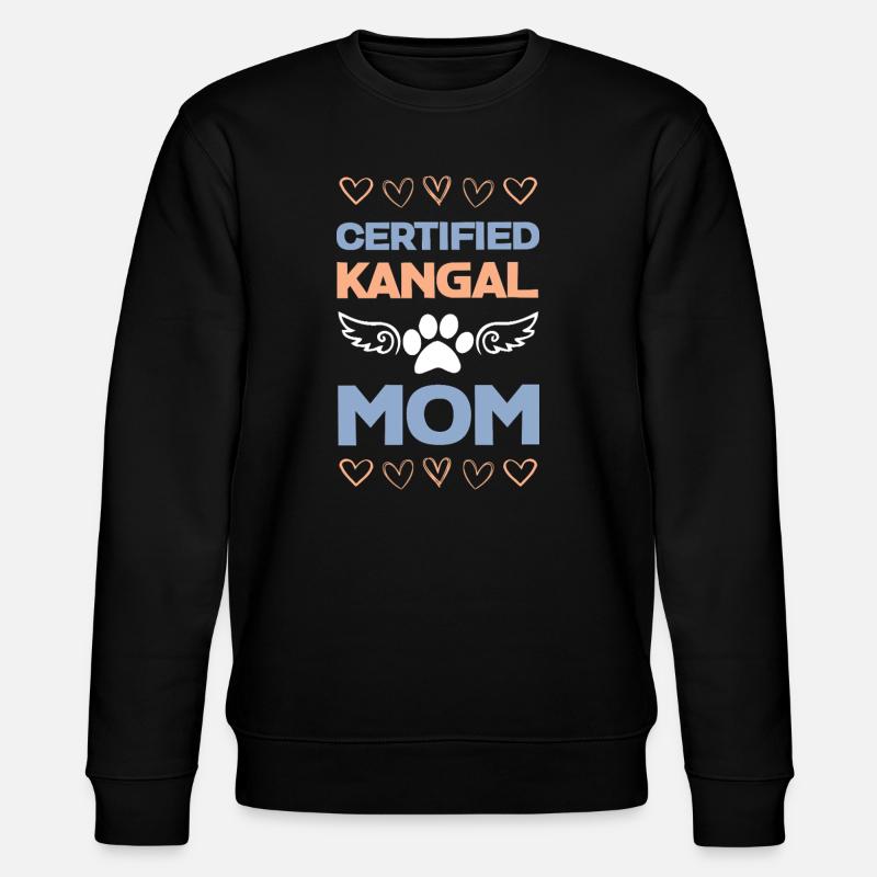 Kangal Mama Zertifiziert - Stanley/Stella Unisex Bio-Sweatshirt CHANGER  - Schwarz