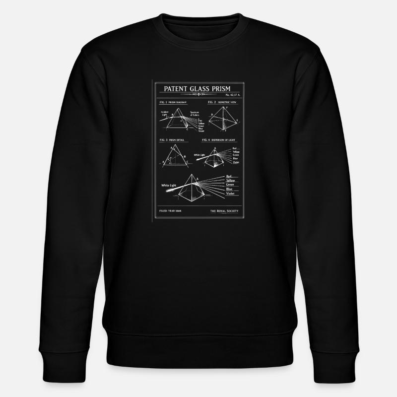 Glasprisma-Bauplan - Stanley/Stella Unisex Bio-Sweatshirt CHANGER  - Schwarz