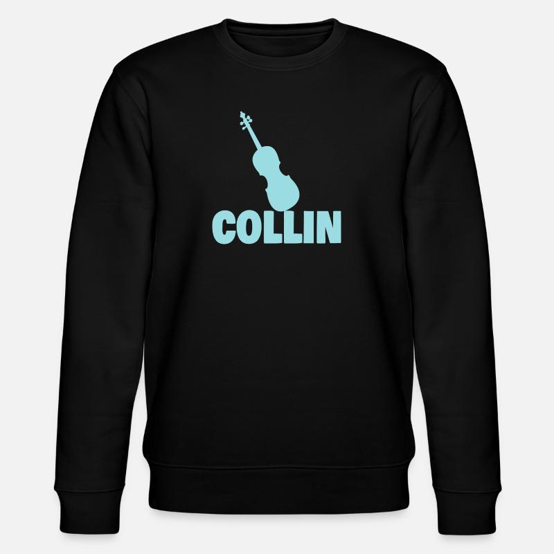 Collin als Bratsche - Stanley/Stella Unisex Bio-Sweatshirt CHANGER  - Schwarz