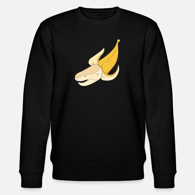 bananashark - Stanley/Stella Unisex Bio-Sweatshirt CHANGER  - Schwarz